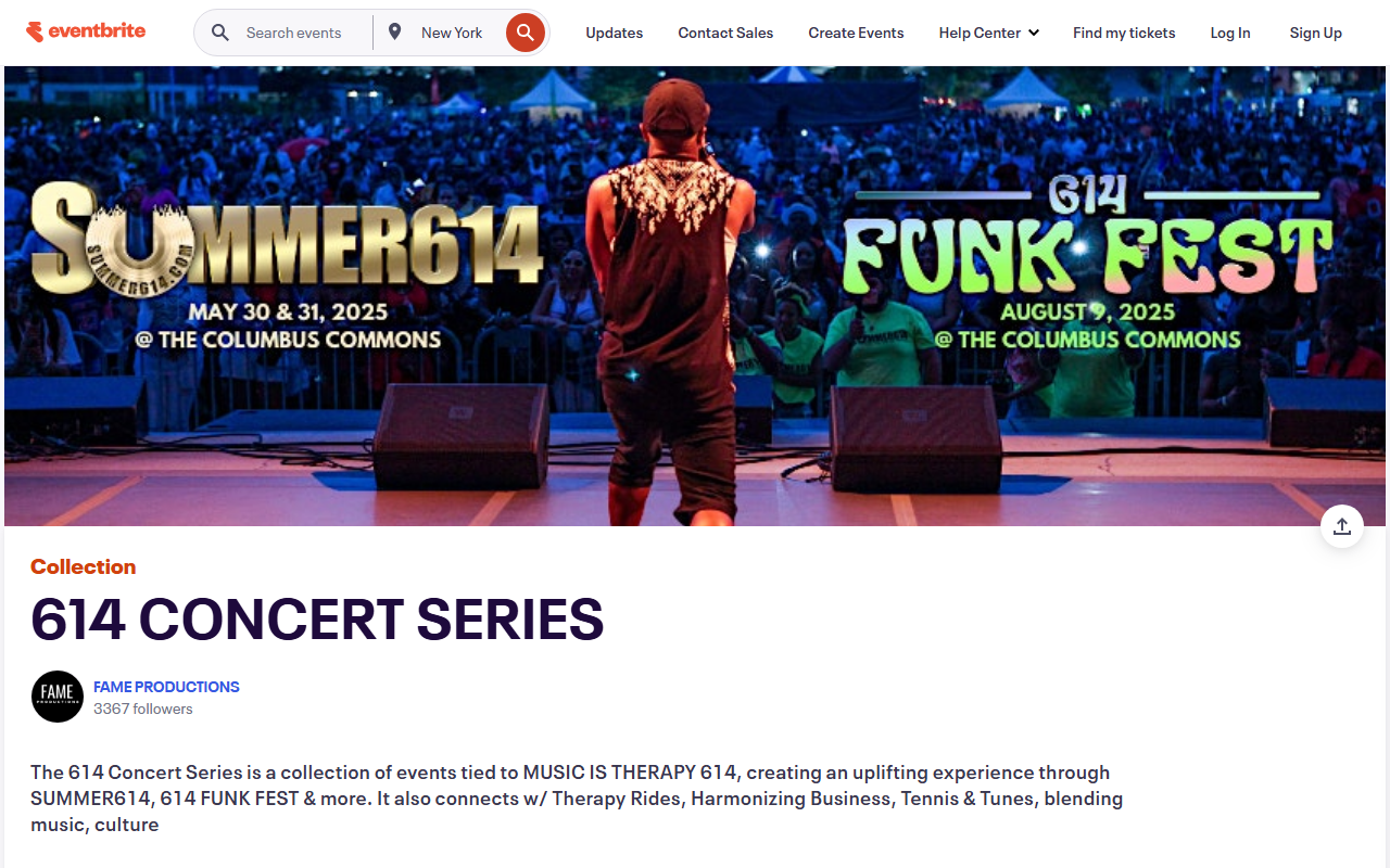 614concertseries.com screenshot