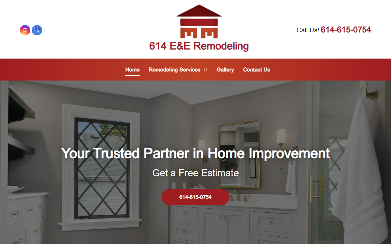 614eeremodeling.com screenshot