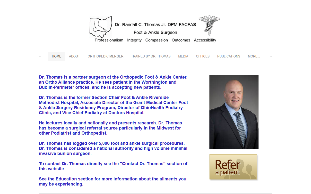 614footcare.com screenshot