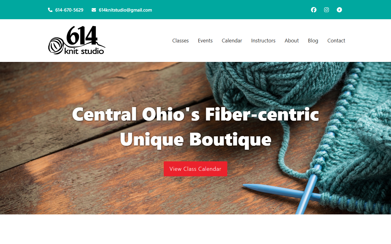 614knitstudio.com screenshot