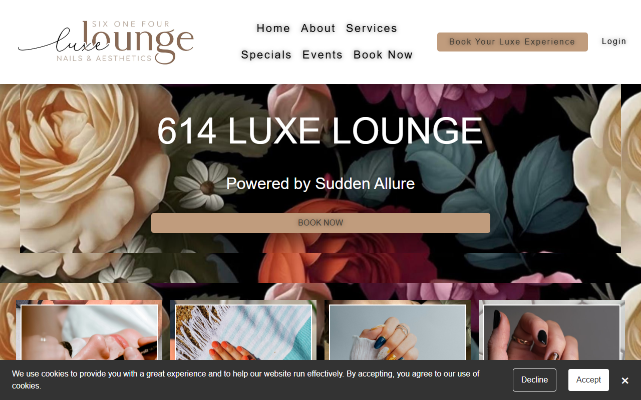 614luxelounge.com screenshot