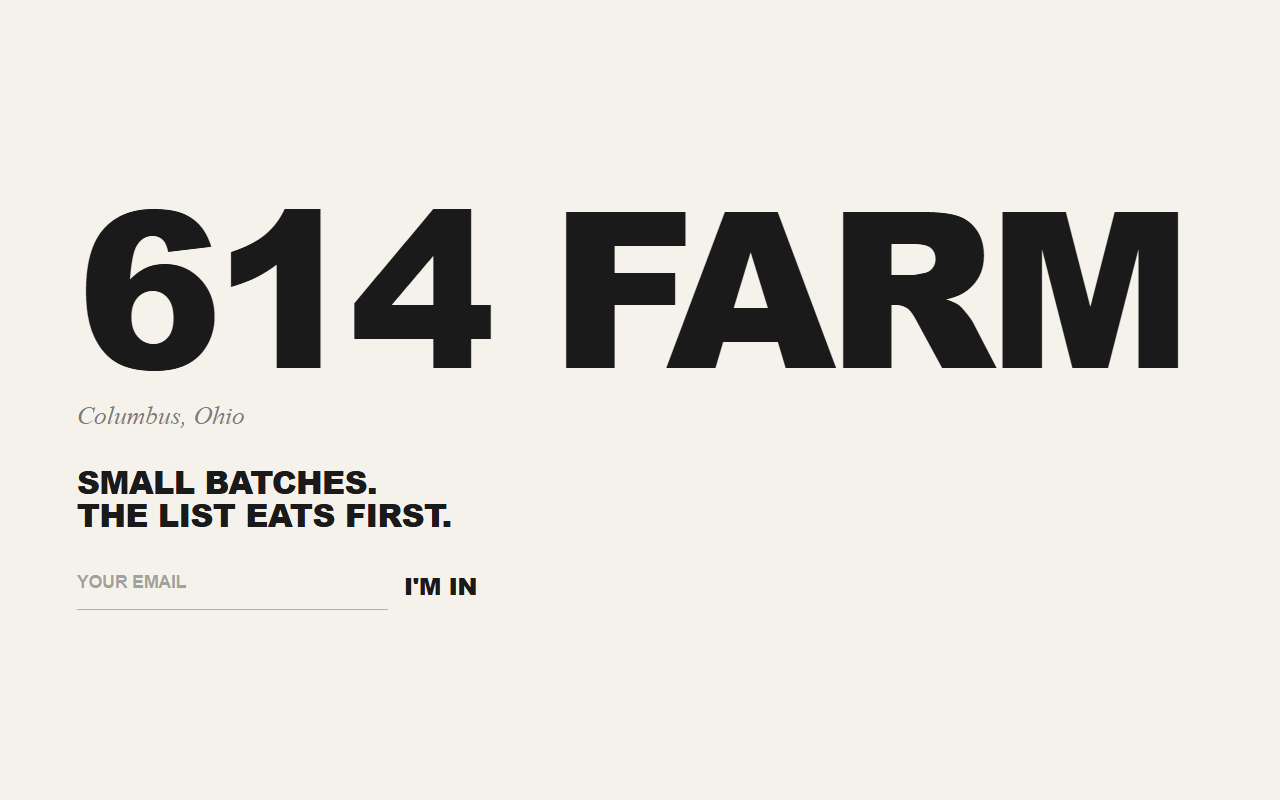 614mushrooms.com screenshot