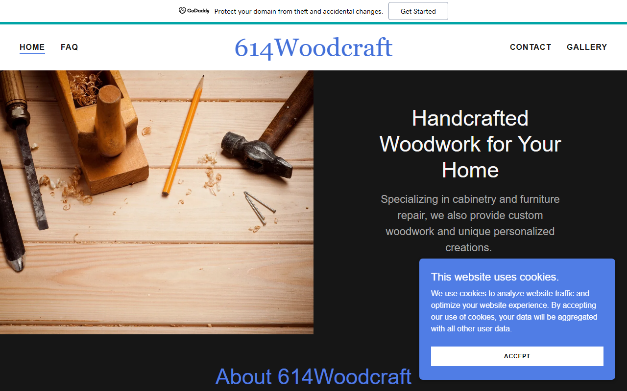 614woodcraft.com screenshot