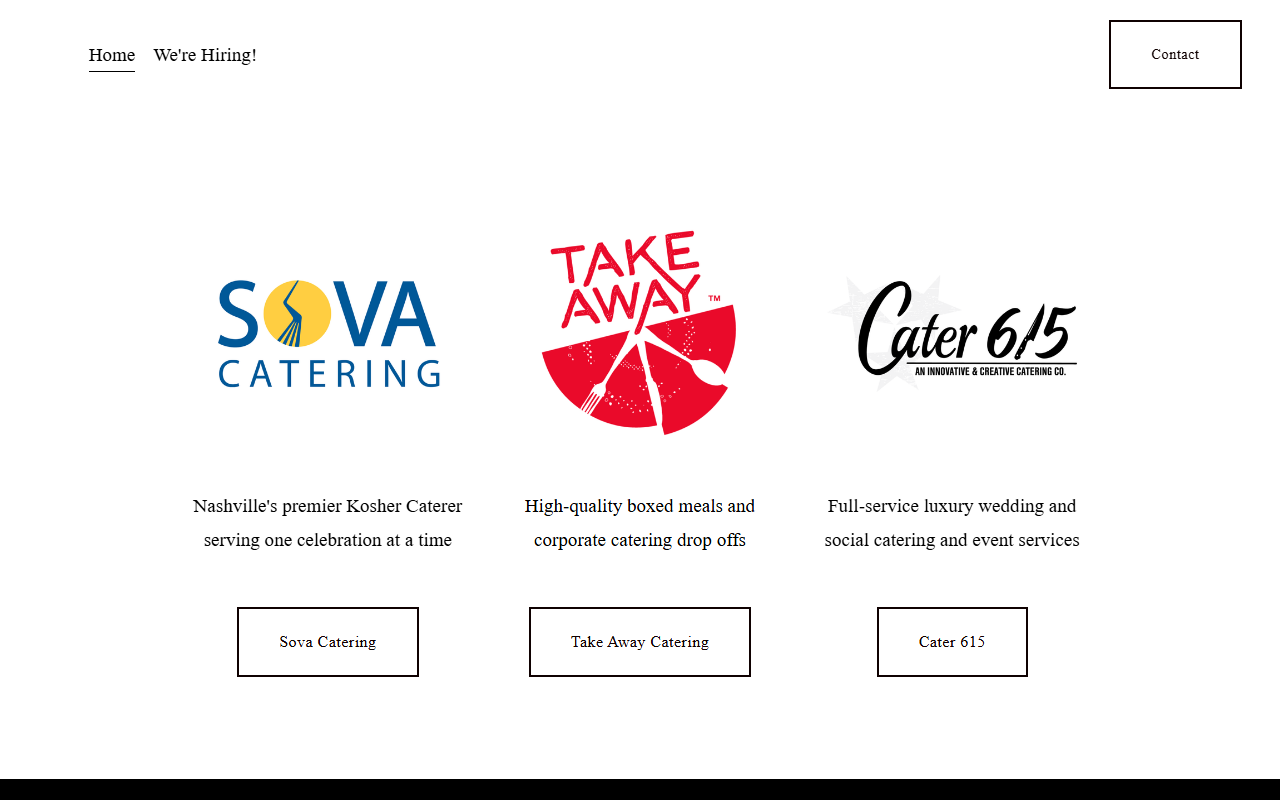 615-catering.com screenshot