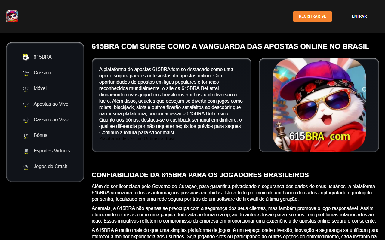 615bra615bet.com screenshot