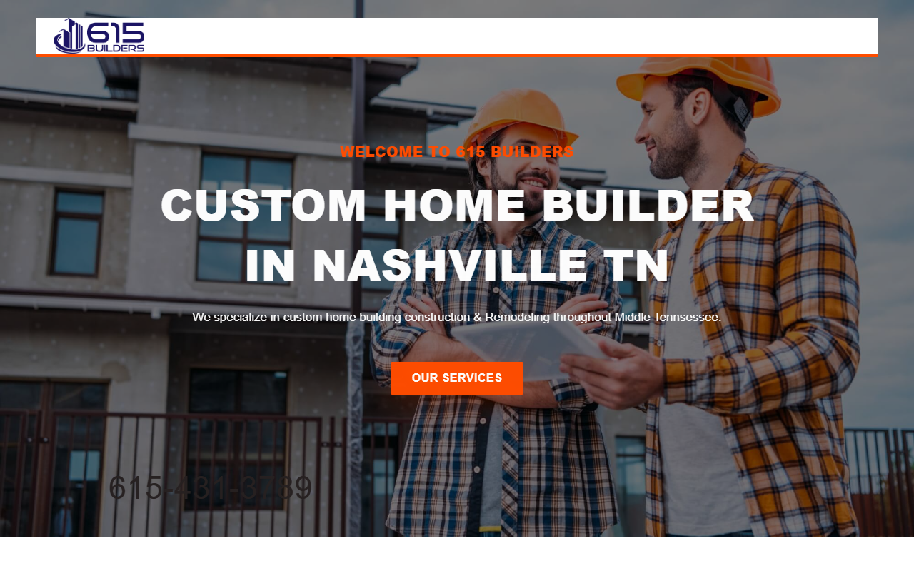 615builders.com screenshot
