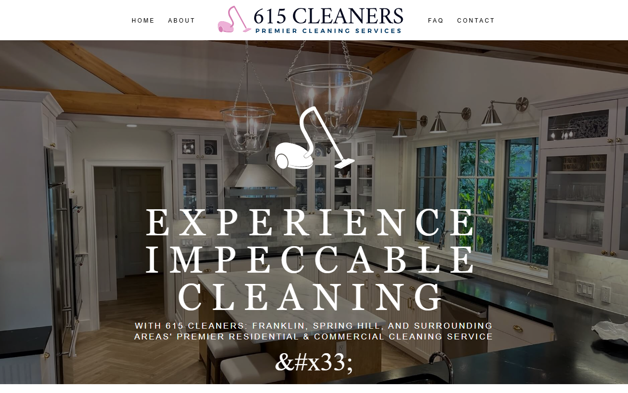 615cleaners.com screenshot