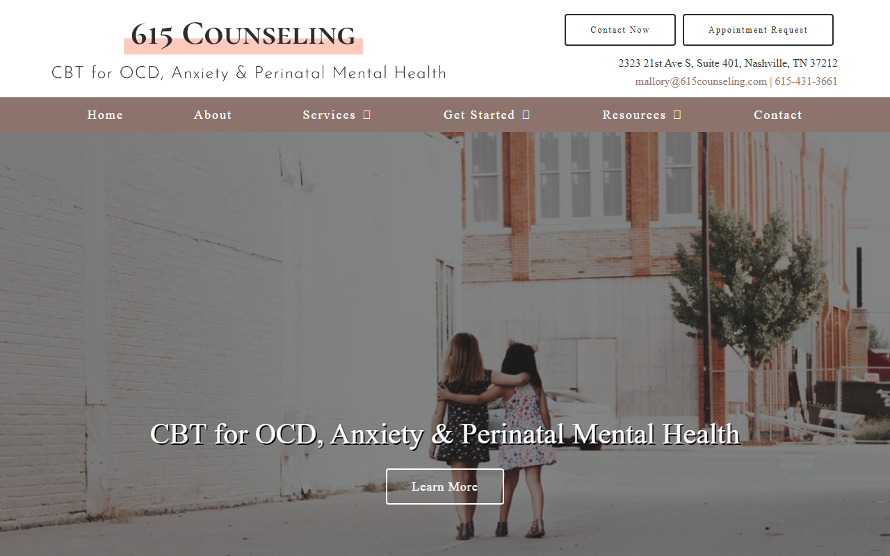 615counseling.com screenshot