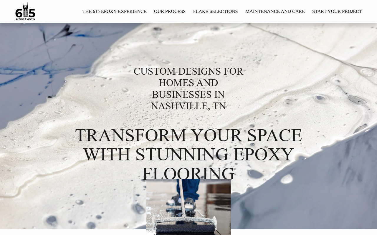 615epoxyfloors.com screenshot