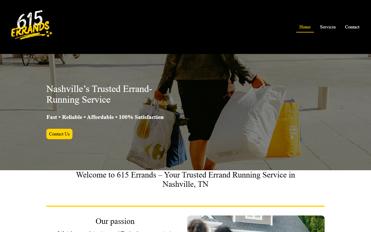 615errands.com screenshot