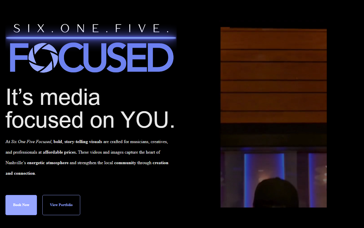 615focused.com screenshot