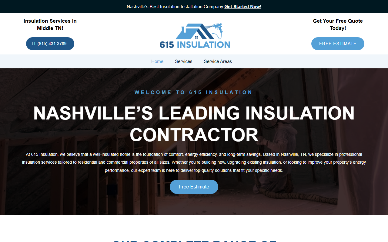 615insulation.com screenshot