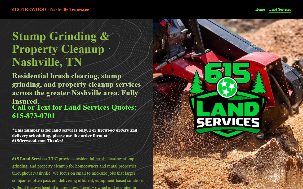 615landservices.com screenshot