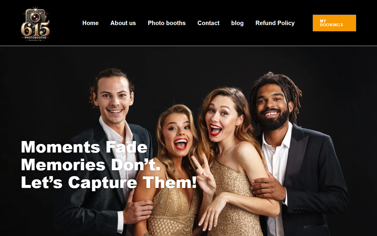 615photobooth.com screenshot
