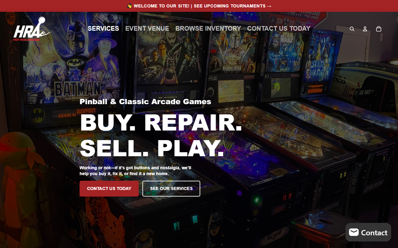 615pinball.com screenshot