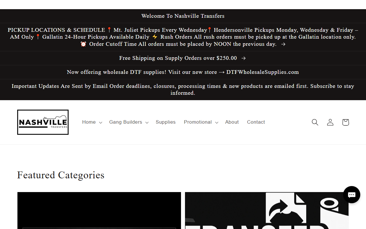 615printsupplies.com screenshot