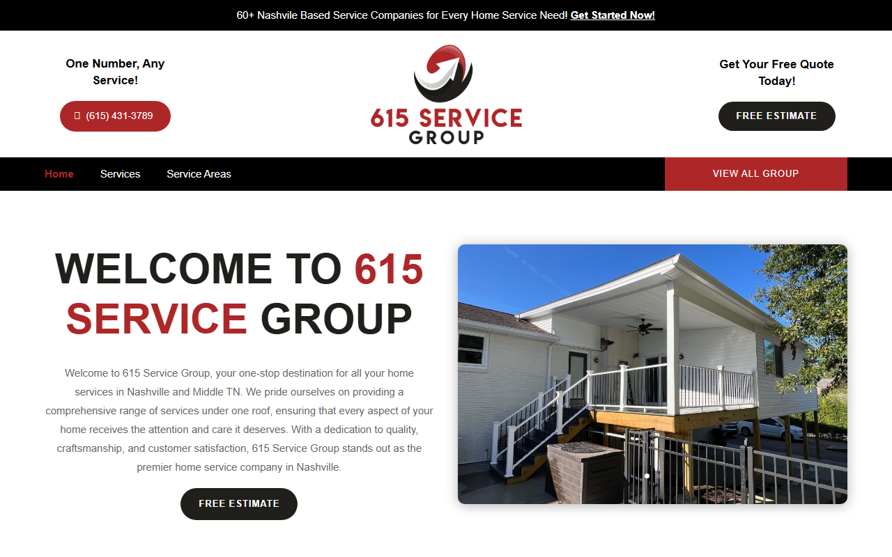 615servicegroup.com screenshot