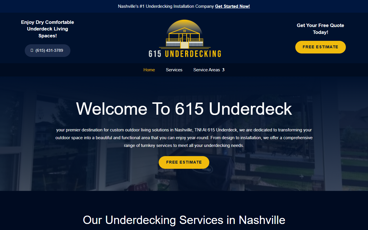 615underdeck.com screenshot