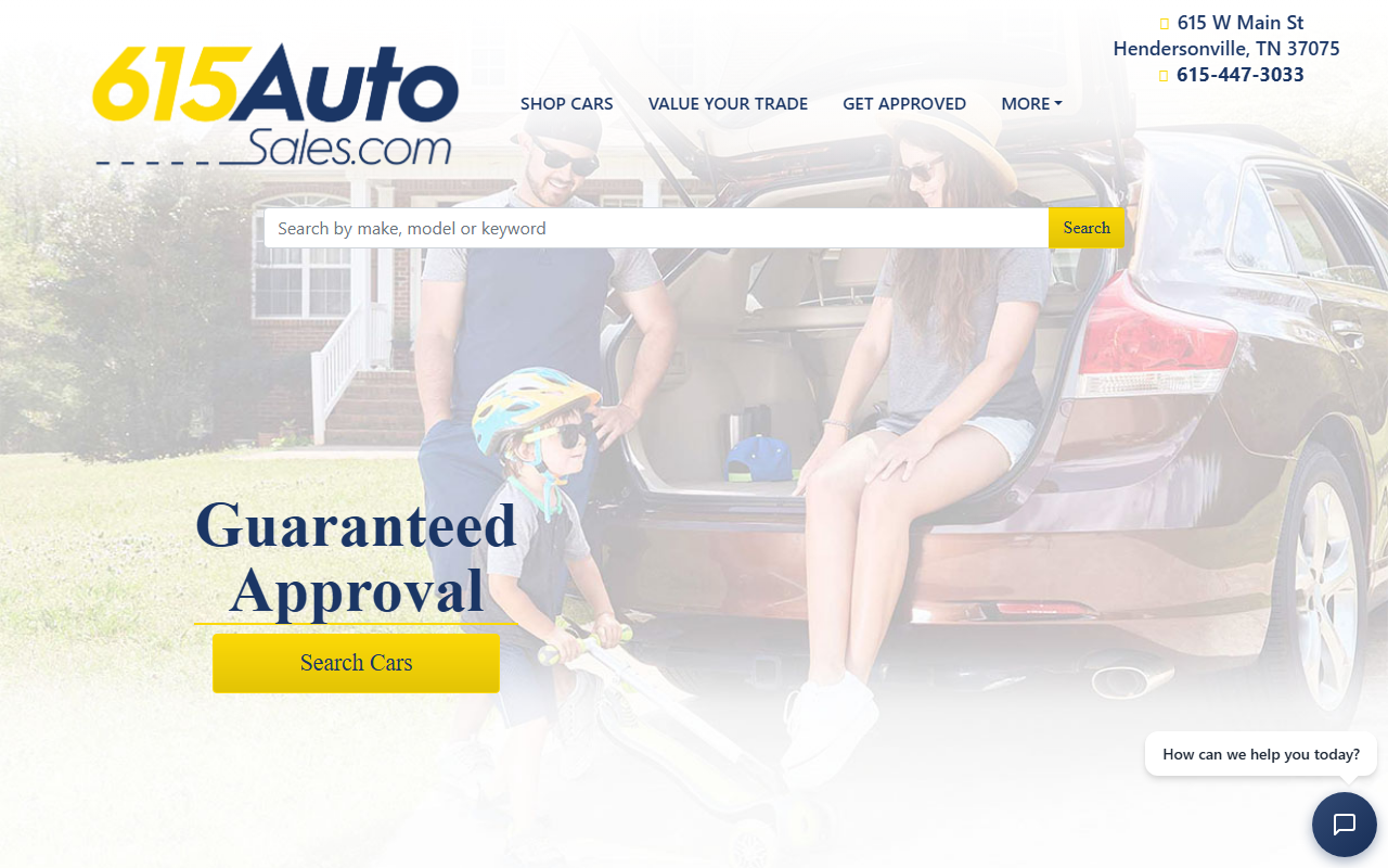 615usedcars.com screenshot