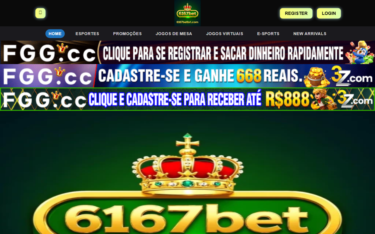 6167betbrl.com screenshot