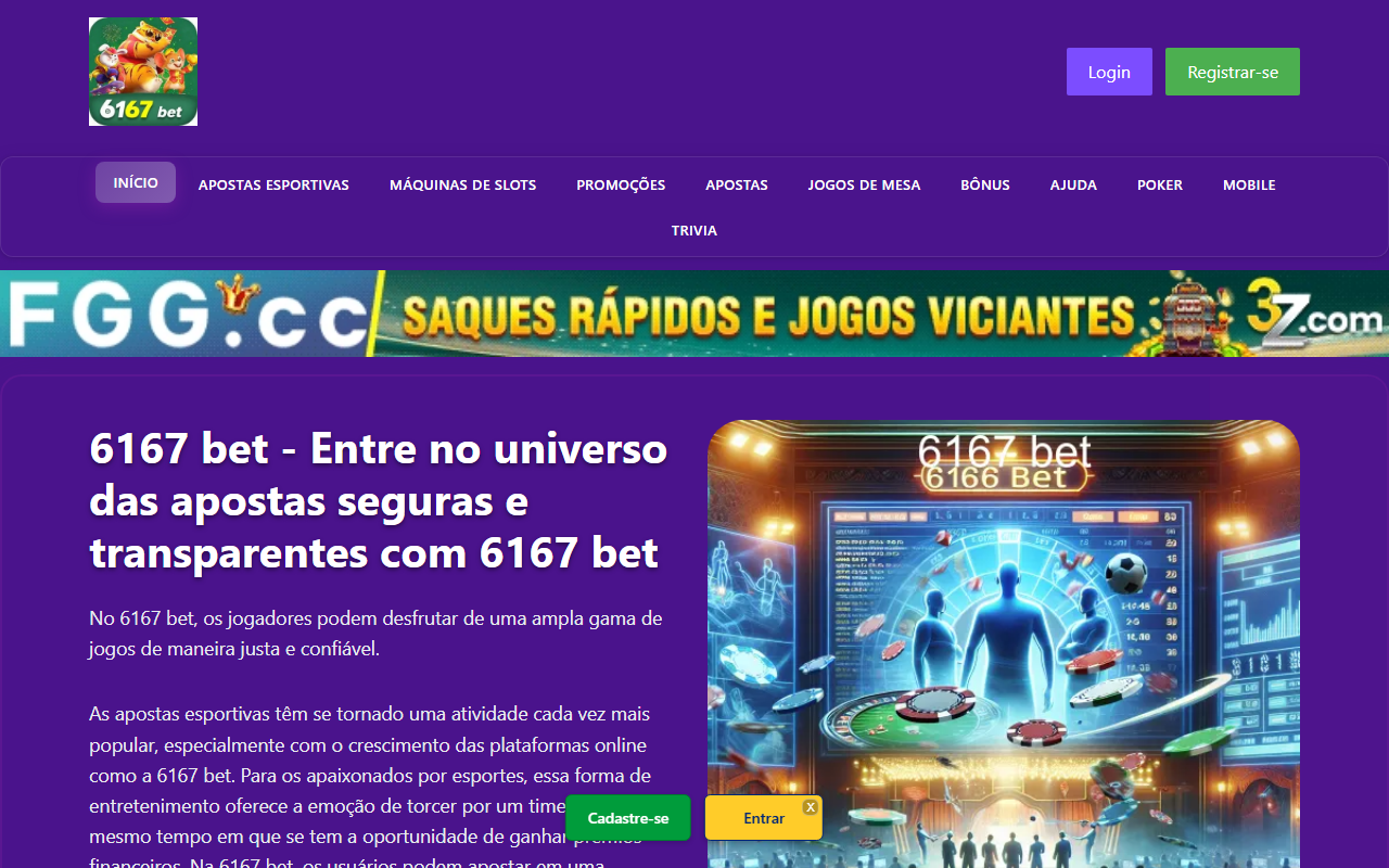 6167betjogos.com screenshot