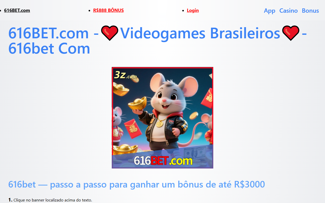 616bet-bet-br.com screenshot