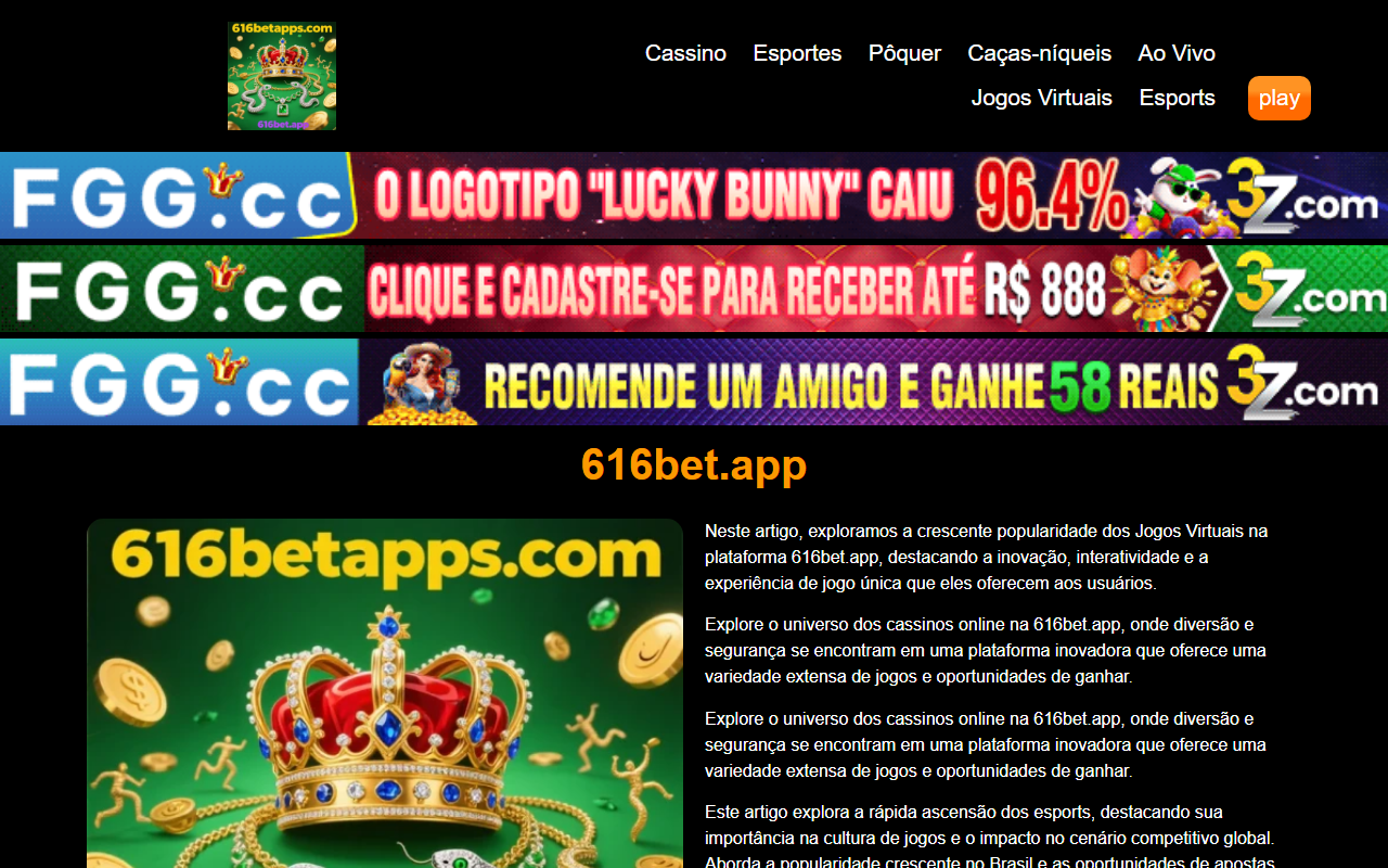 616betapps.com screenshot