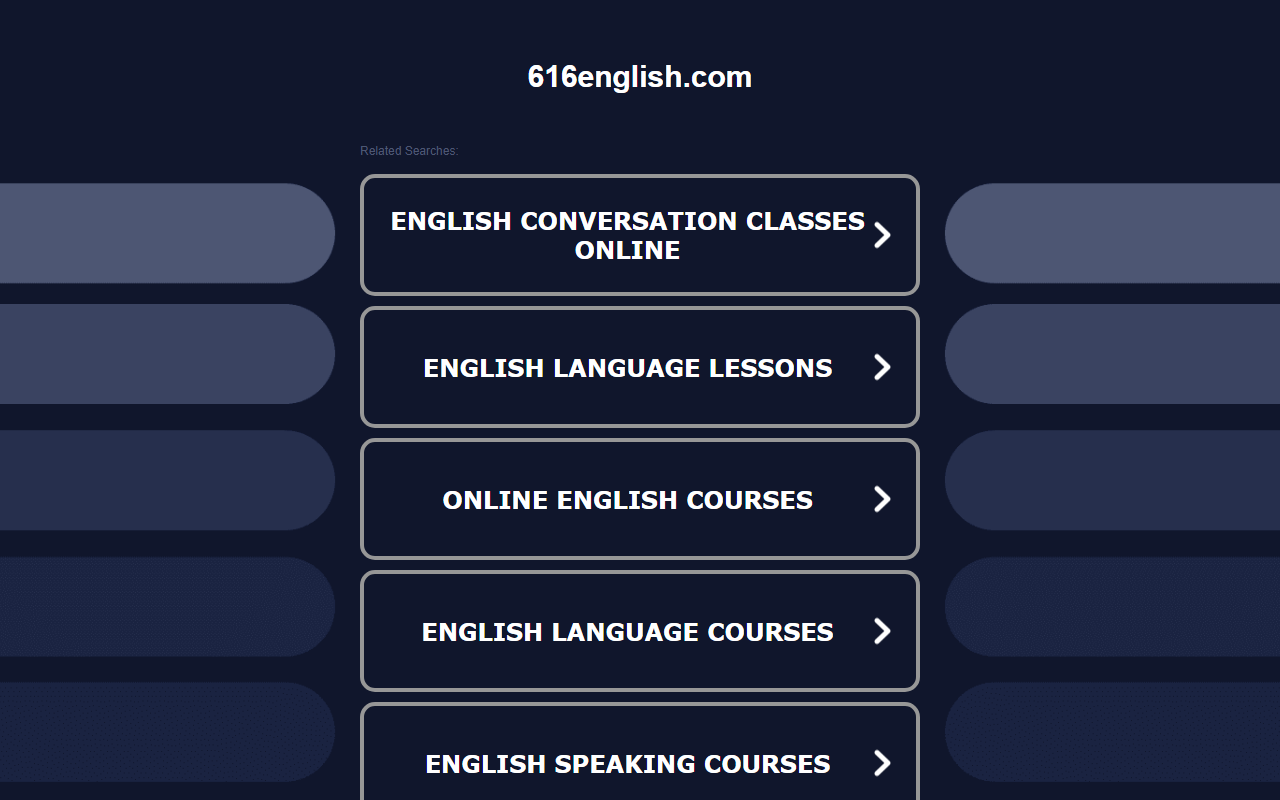 616english.com screenshot