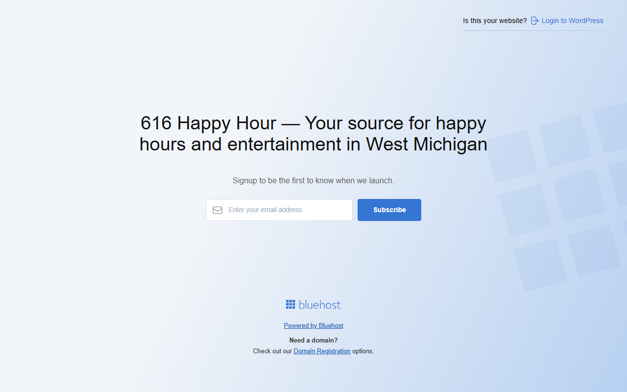 616happyhour.com screenshot