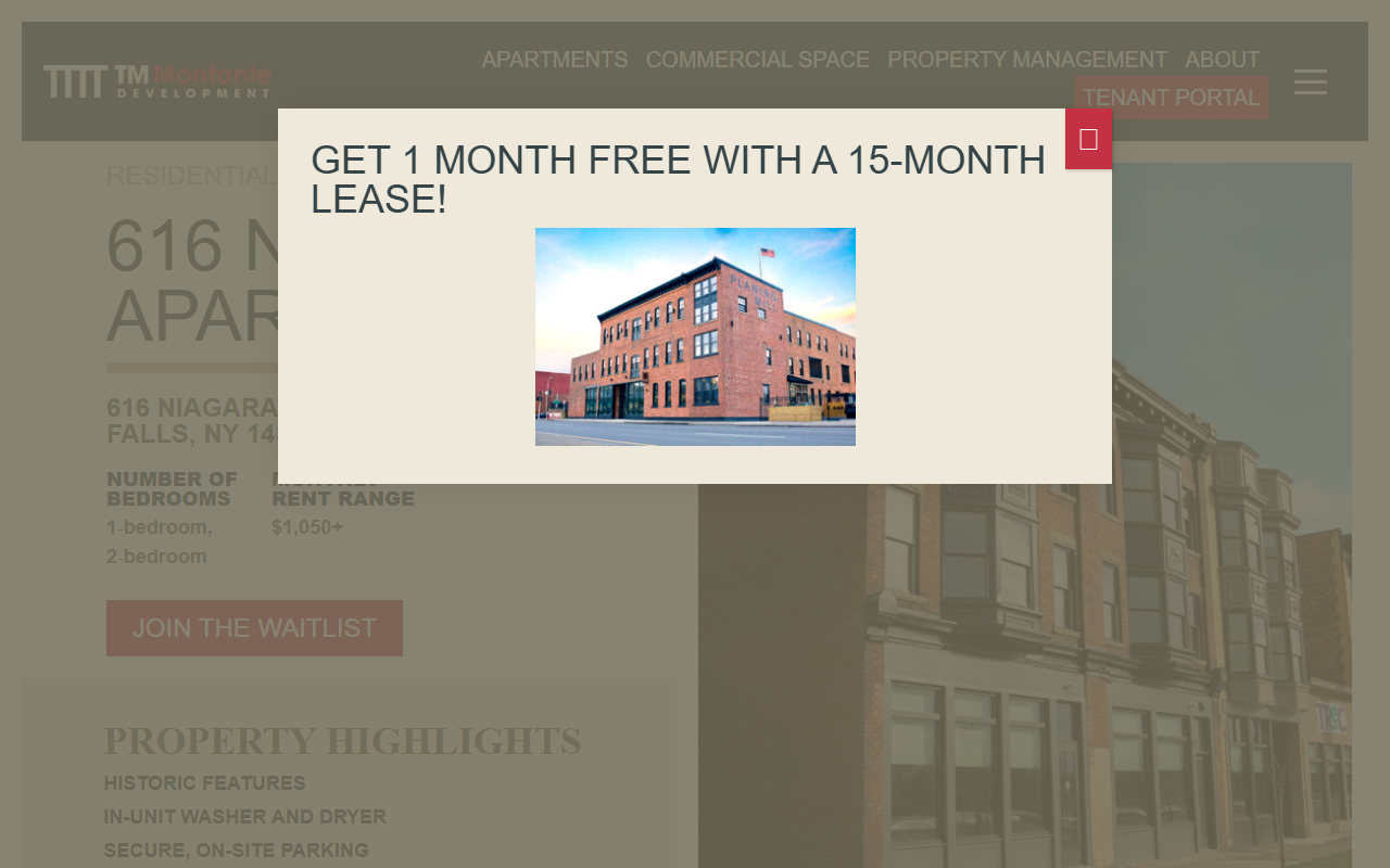 616niagara.com screenshot