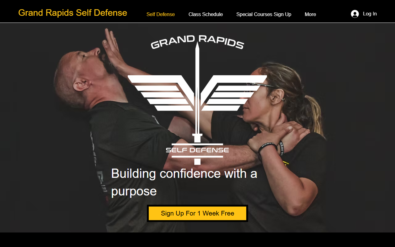 616selfdefense.com screenshot