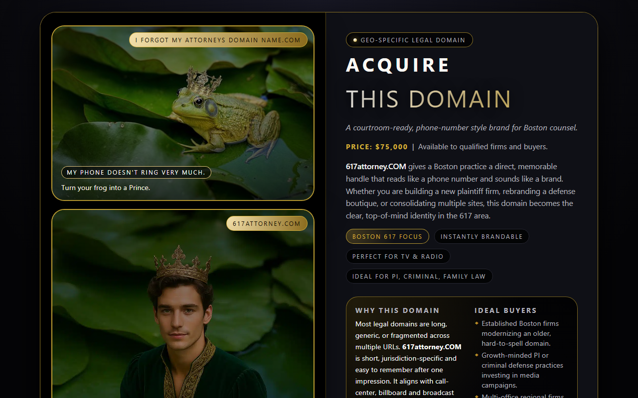 617attorney.com screenshot