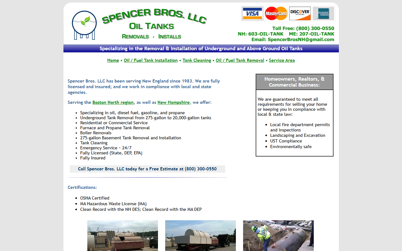 617oiltank.com screenshot