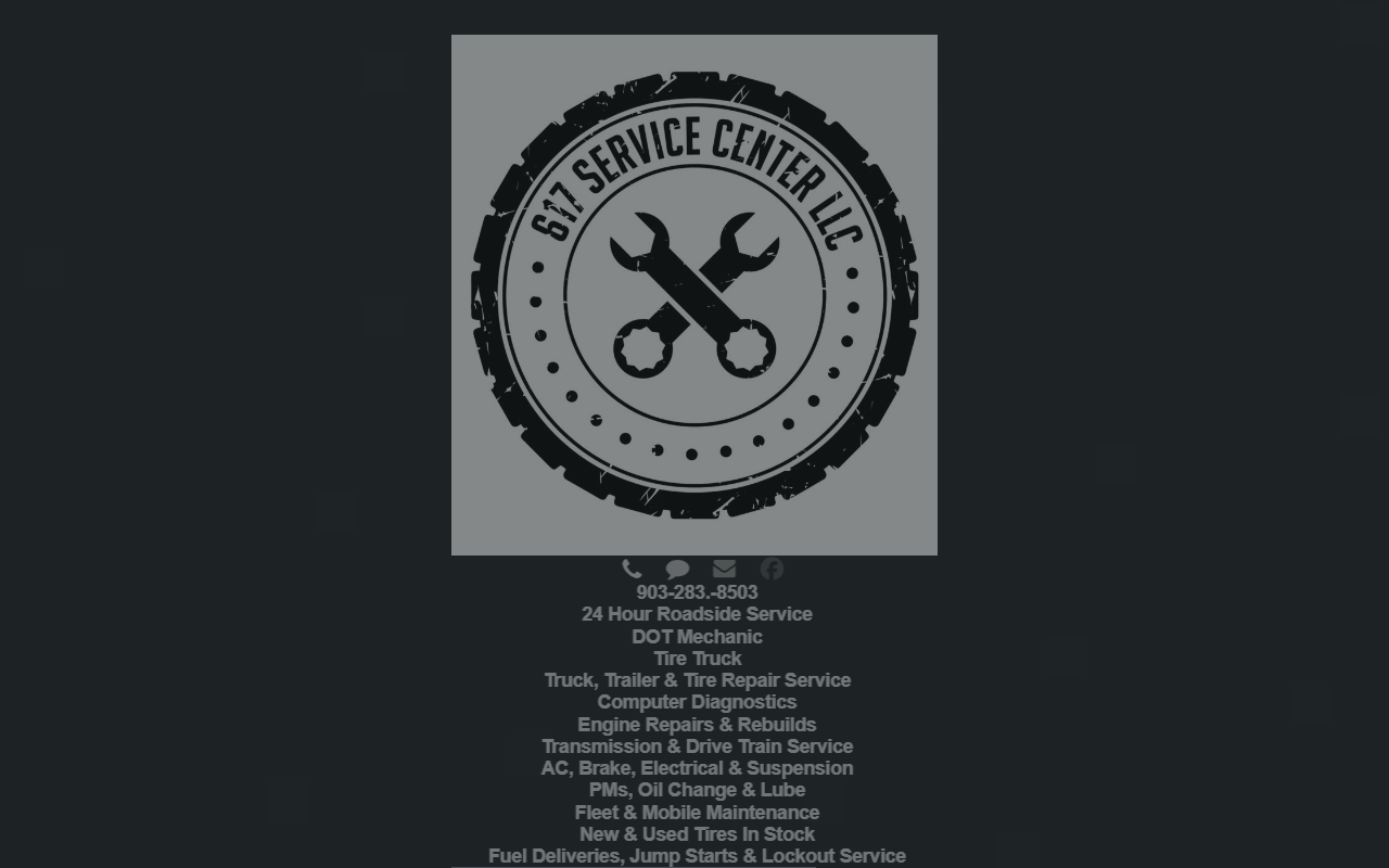 617servicecenter.com screenshot