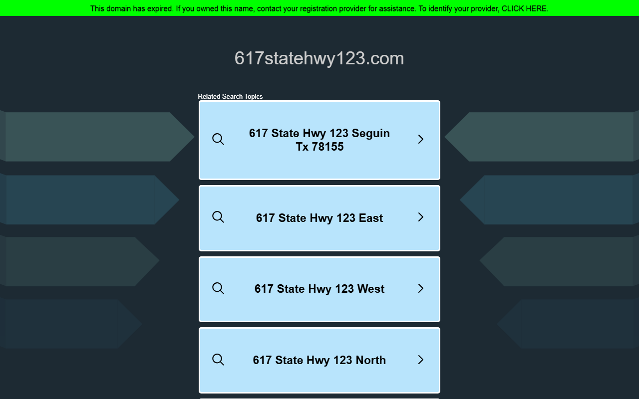 617statehwy123.com screenshot