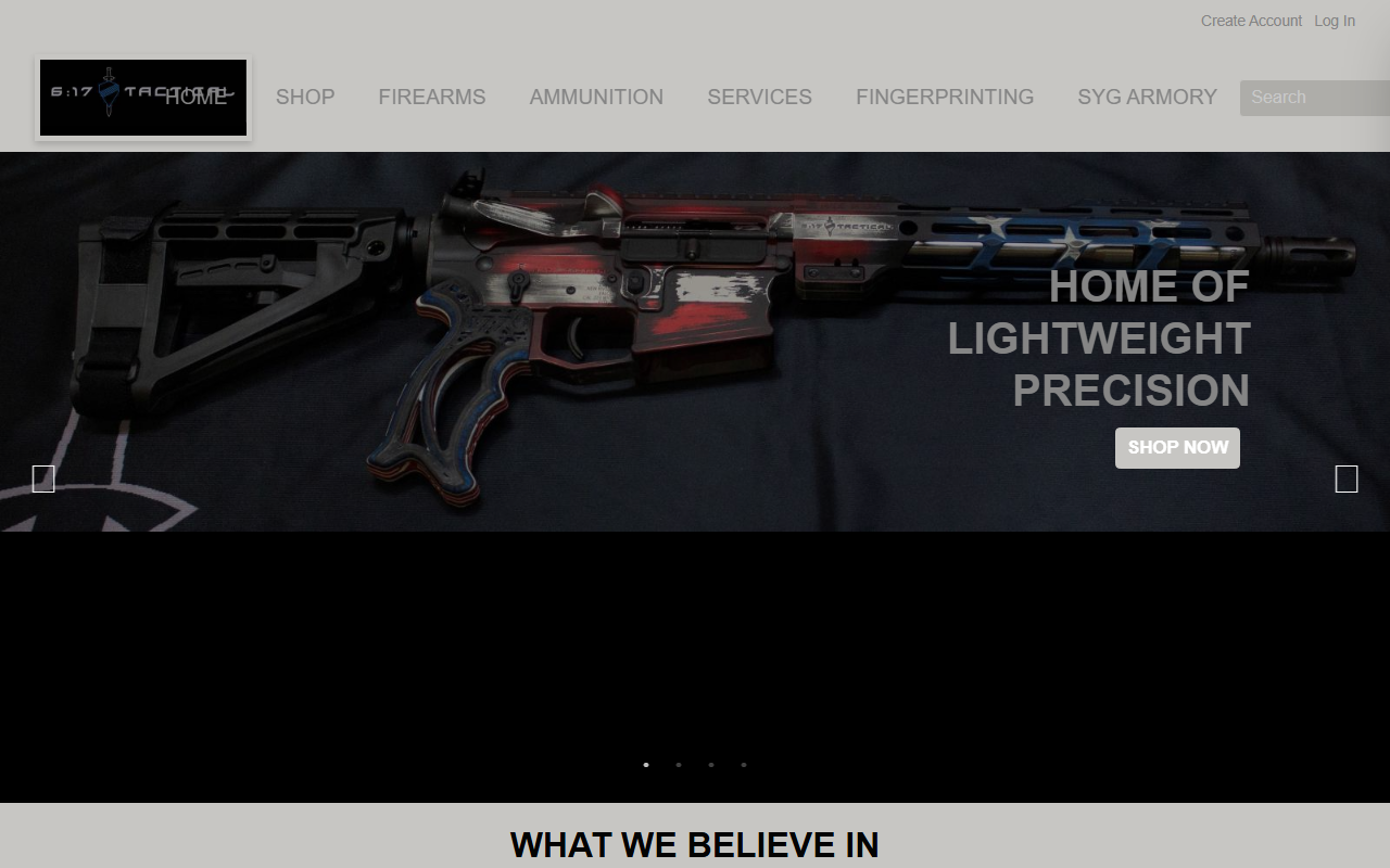 617tactical.com screenshot