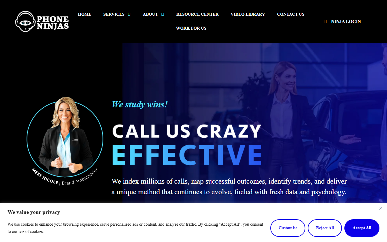 6184ninjas.com screenshot