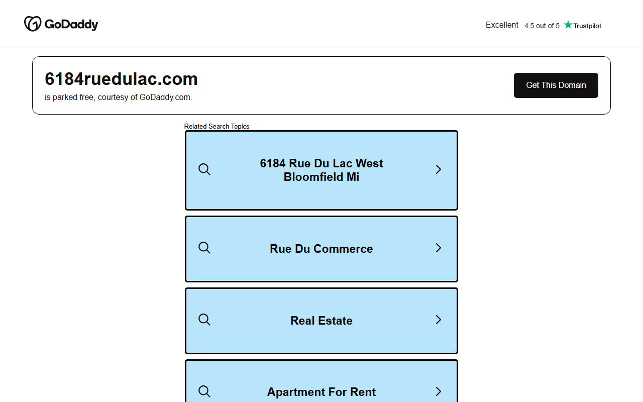 6184ruedulac.com screenshot