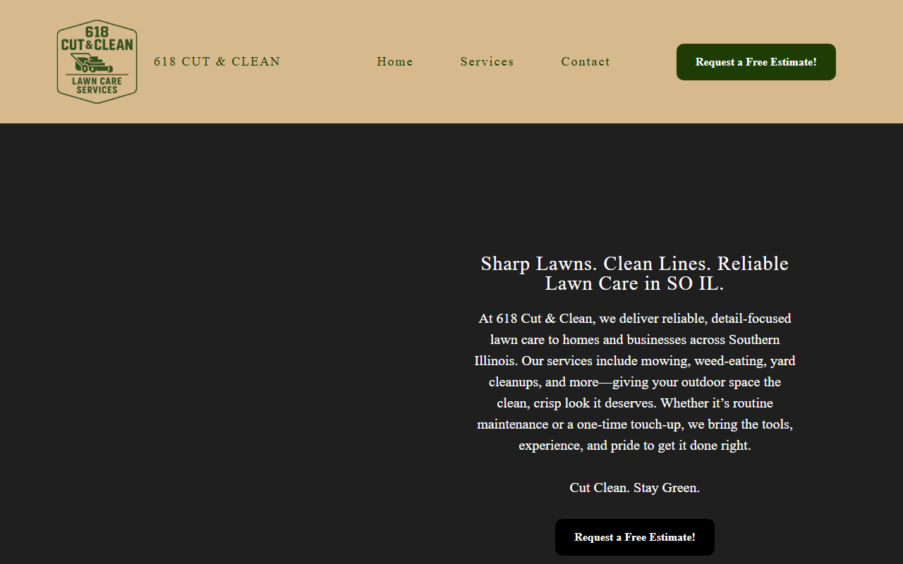 618cutandclean.com screenshot