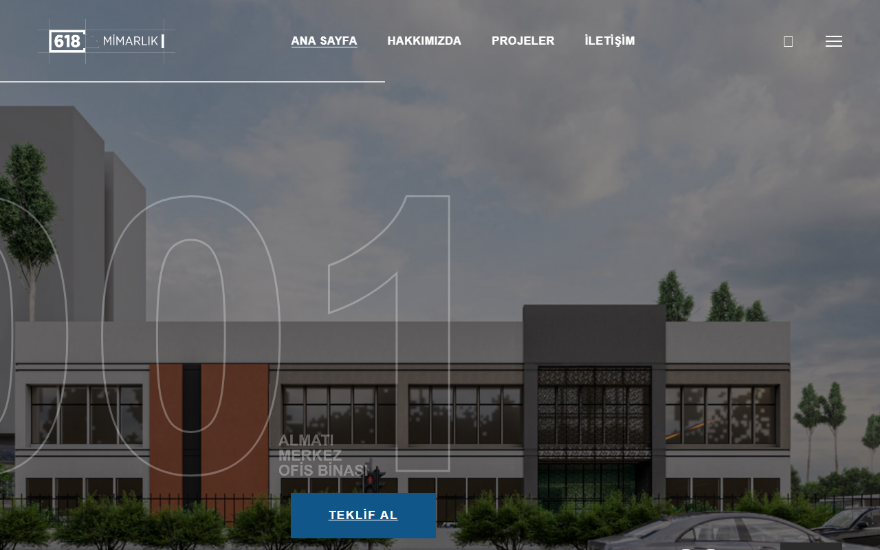 618mimarlik.com screenshot