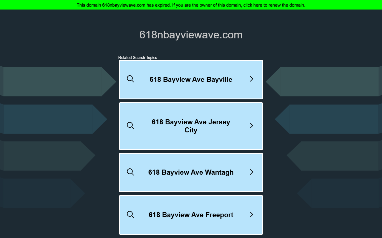 618nbayviewave.com screenshot