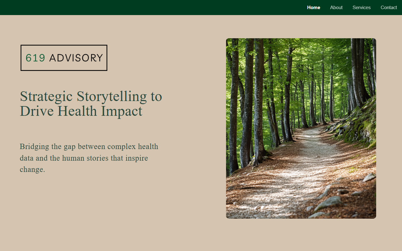 619advisory.com screenshot