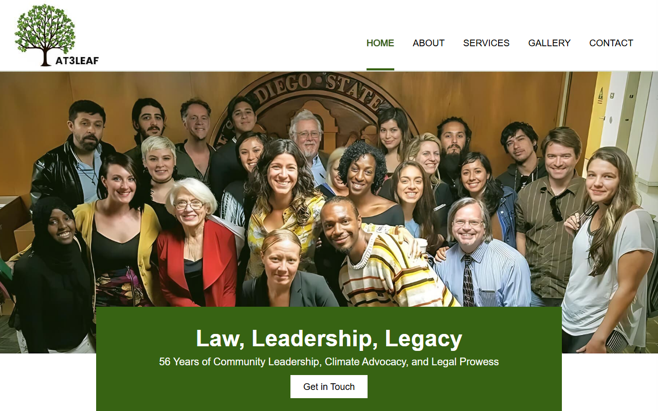 619at3leaf.com screenshot