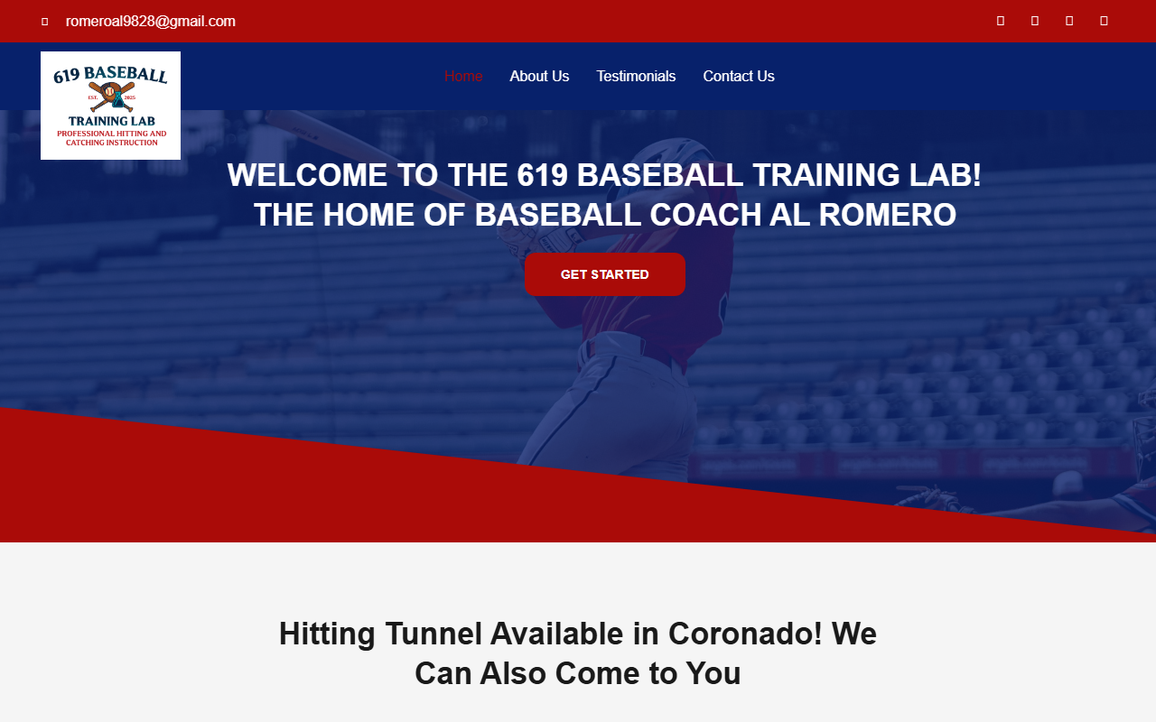 619baseball.com screenshot