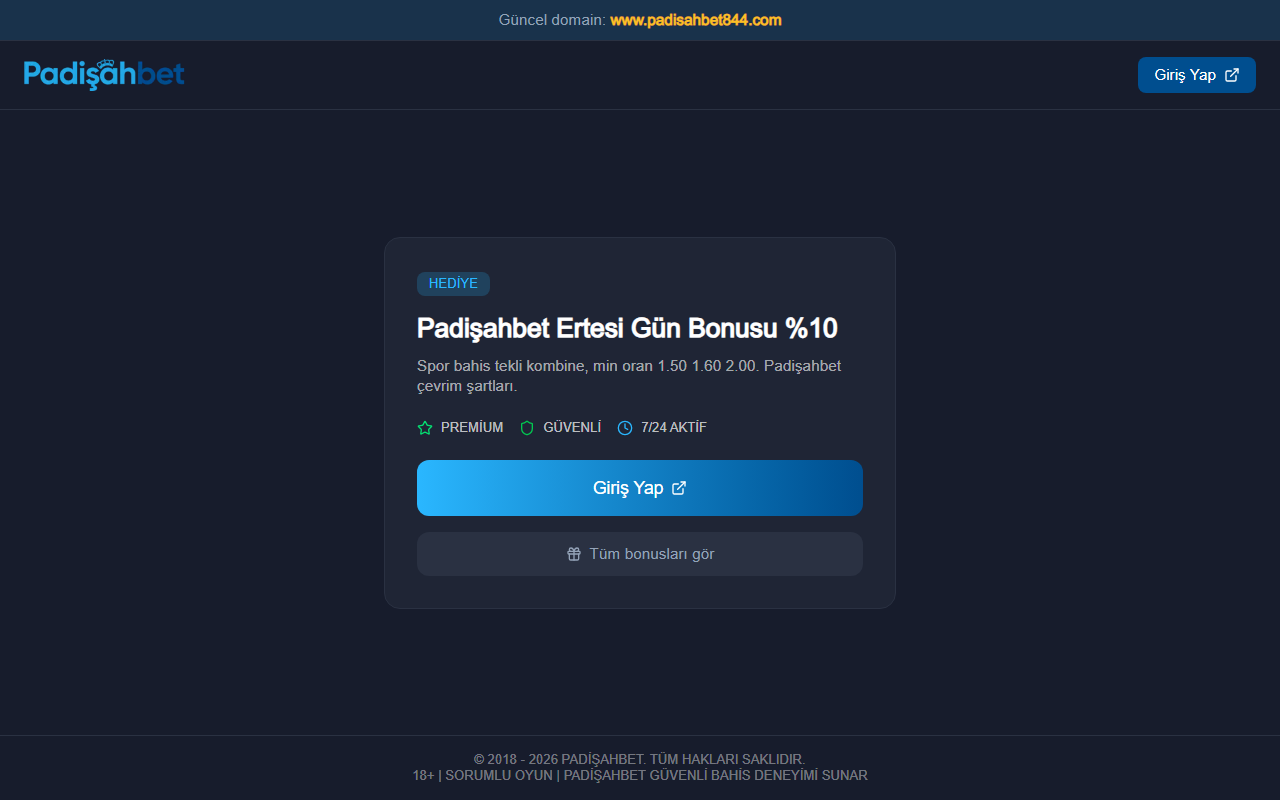 619padisahbet.com screenshot
