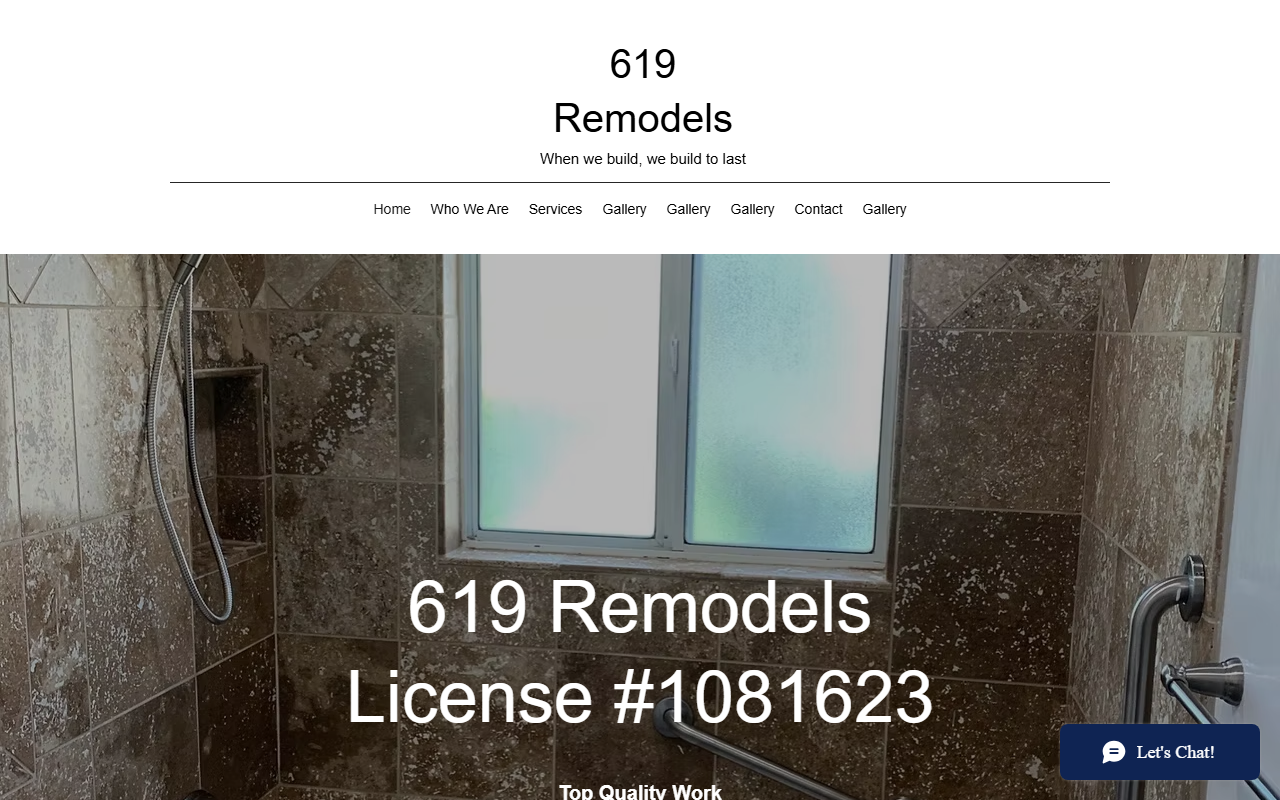 619remodels.com screenshot