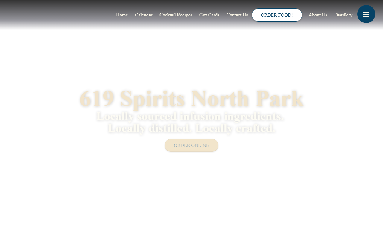 619spirits.com screenshot