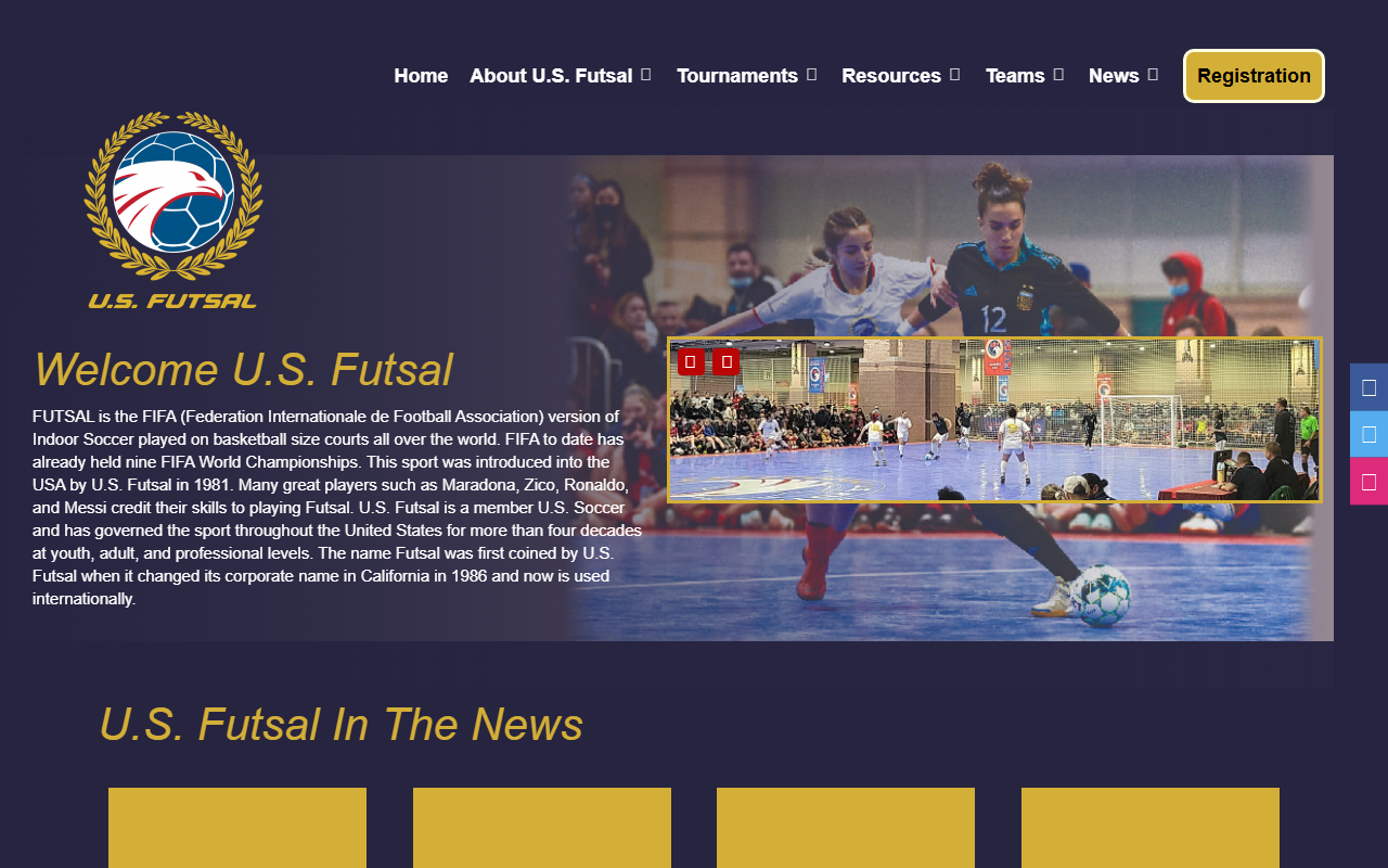 619youthfutsal.com screenshot
