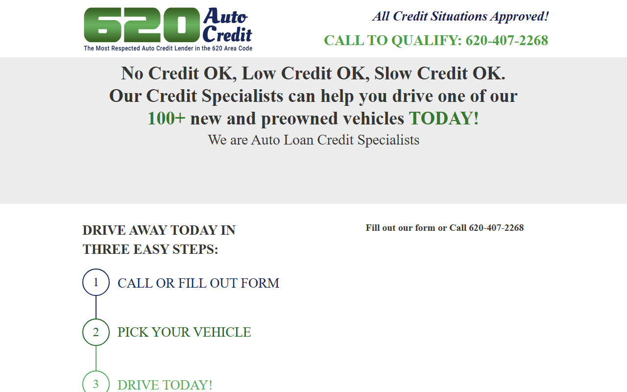 620autocredit.com screenshot