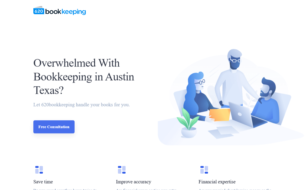 620bookkeeping.com screenshot